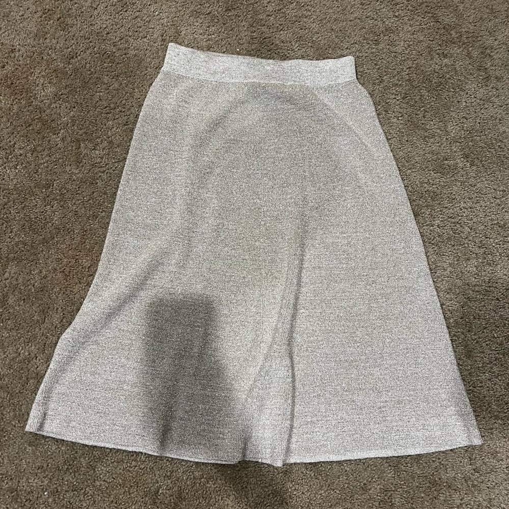 Ann Taylor Midi A-Line Skirt